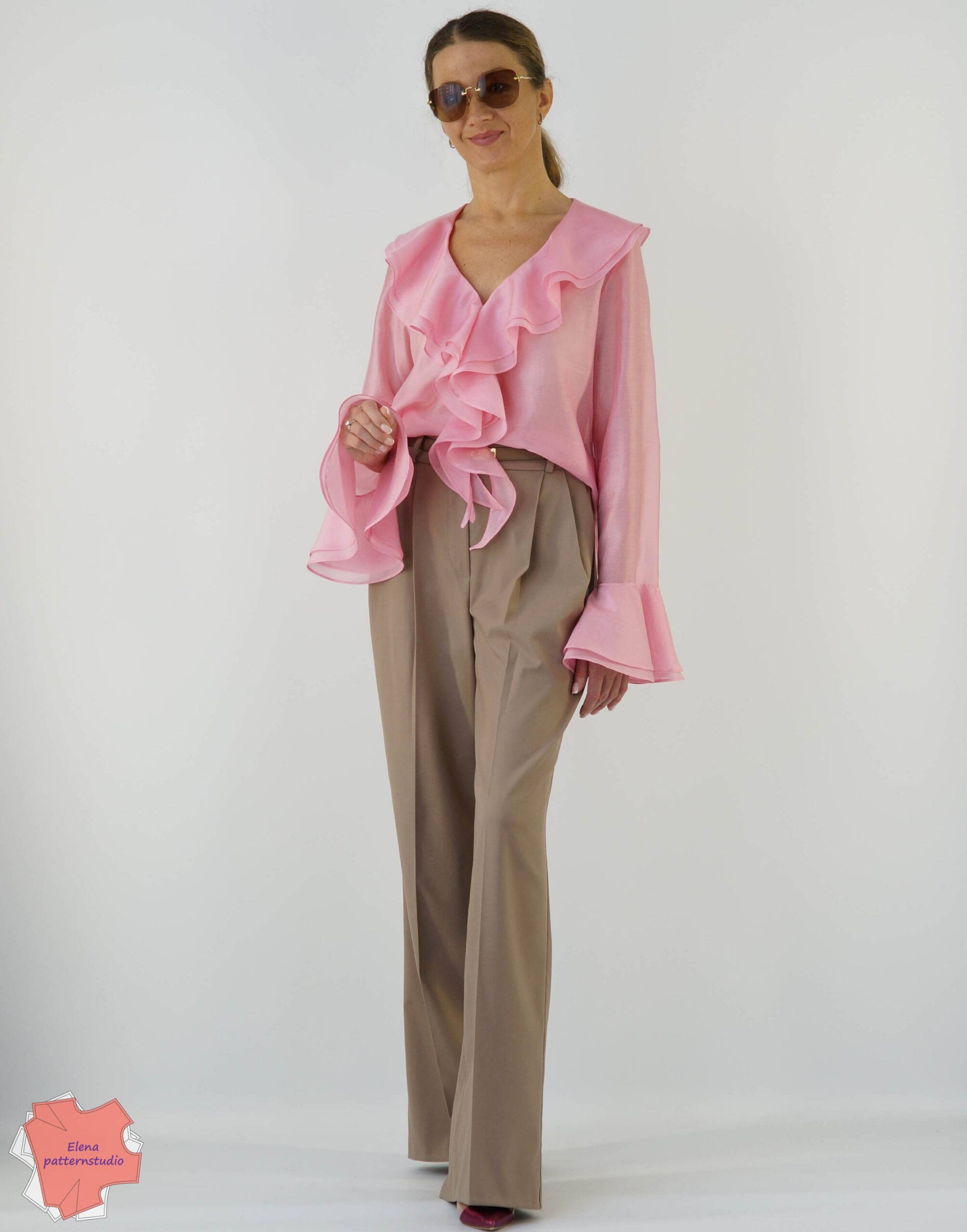 183 Sew a boho blouse Buy a pattern and master class 7949-01