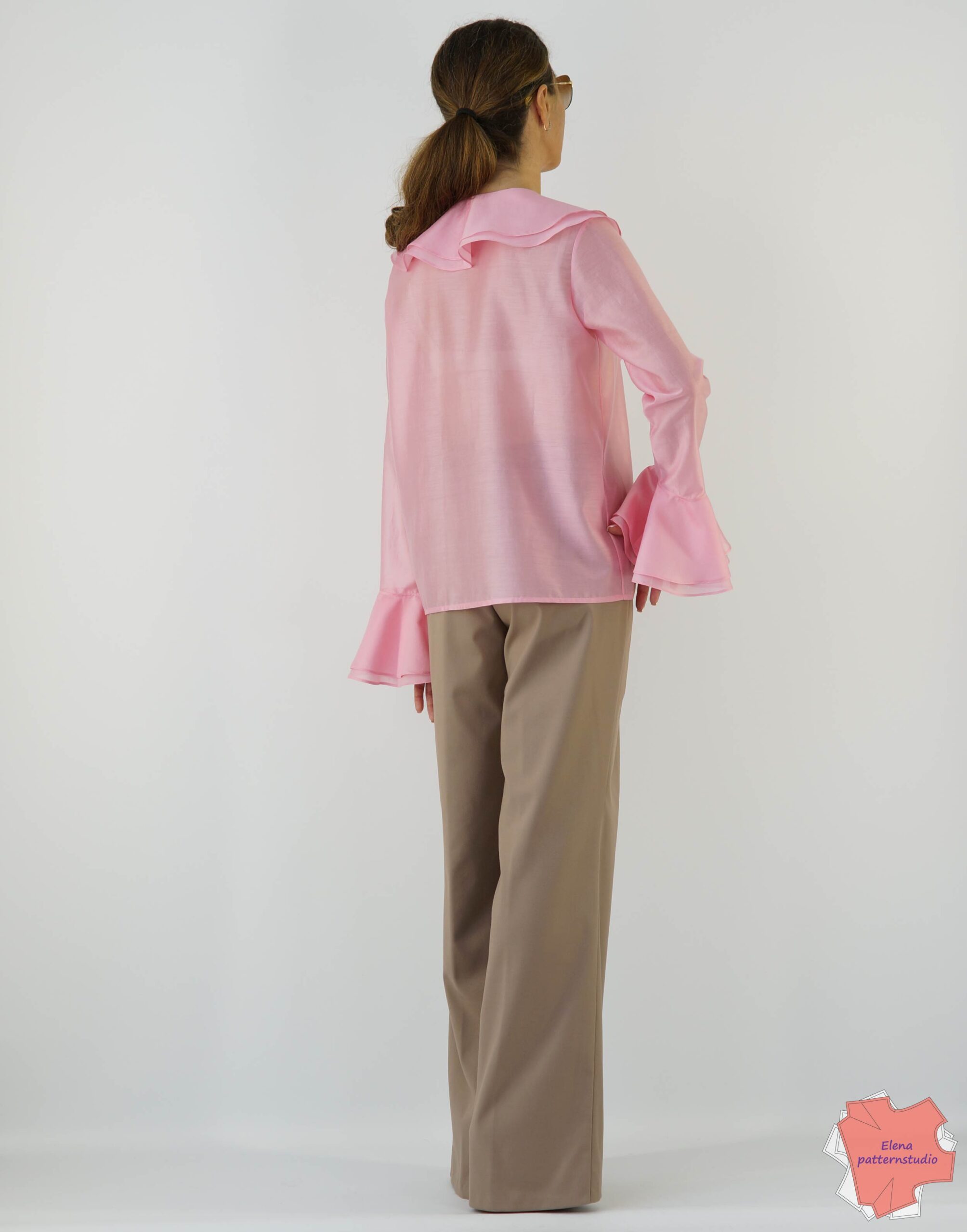 183 Summer boho blouse pattern buy online 7941-01
