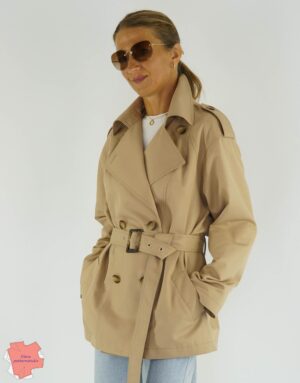 Greenwich Jacket / Trench with Raglan Sleeves, 2-in-1 Pattern