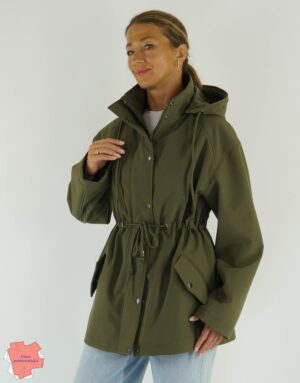 Bosphorus Jacket / Parka with Detachable Hood, Pattern